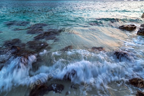 Preview: Abstract Beautiful Sunset Over The Sea
