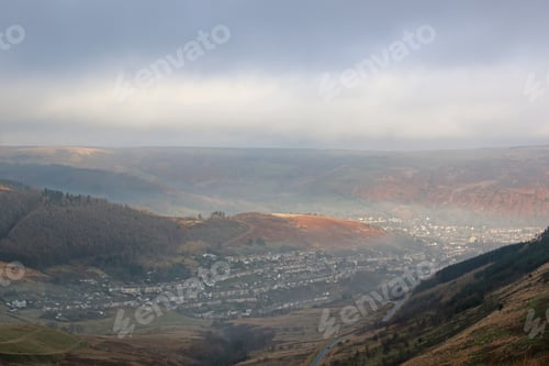 Preview: Cwmparc From Bwlch Y Clawdd, Wales