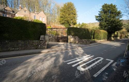 Preview: Gated Entrance On A Village Road