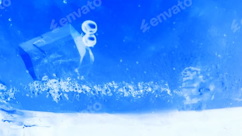 Preview: Abstract Composition With Sugar Cubes In A Jar With Sweetness (Inverted Colors). It Looks Like