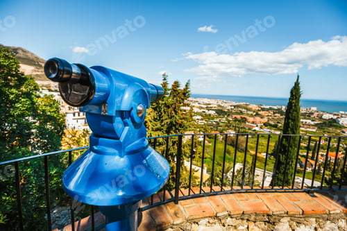 Preview: Viewpoint In Mijas Near Malaga, Andalusia, Spain