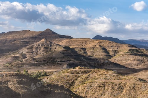 Preview: Landscape In Gheralta In Tigray, Northern Ethiopia, Africa.