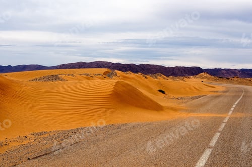 Preview: Road Merzouga - Erfoud In The Moroccan Sahara Desert