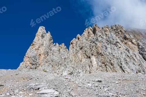 Preview: Fuente De In The In Mountains Of Picos De Europa, Cantabria, Spain