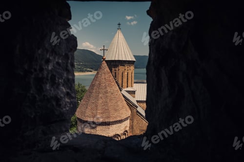 Preview: Ananuri Complex Under A Sunny Day. Georgia, The Military-Georgian Road
