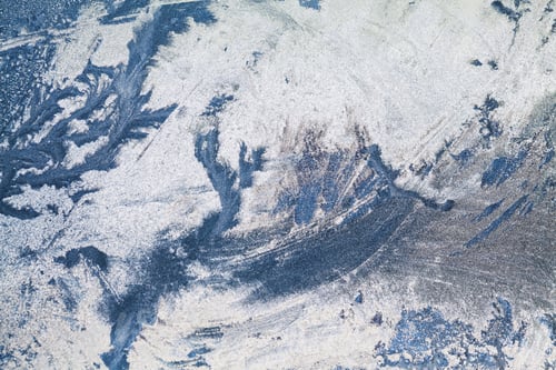 Preview: Ice Flowers On Glass - Texture And Background