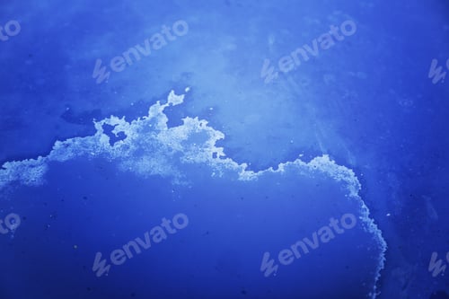 Preview: Detail Of Rusty Blue Background, Textured Background, Passage Of Time