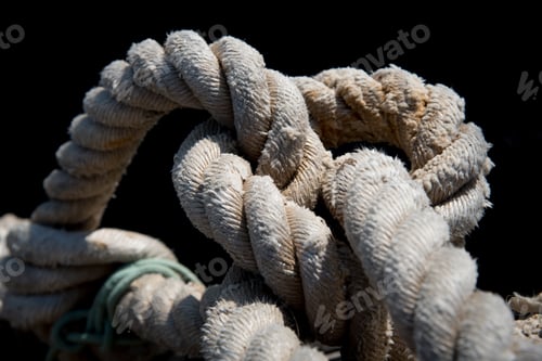 Preview: Twisted Ship Mooring Strong Rope For Securing Fishing Boats