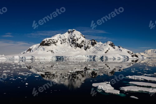 Preview: Antarctic Seascape With Reflection