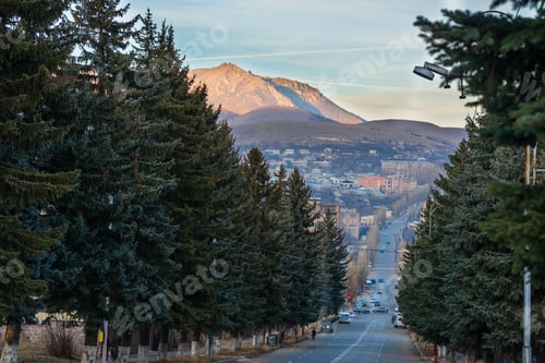 Preview: Beautiful View Of Vanadzor From Above, Armenia