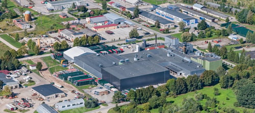 Preview: Aerial View Over The Cesis City