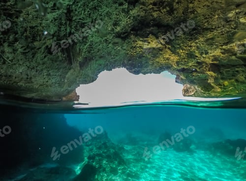 Preview: Snorkelling Around The Caves Of Santa Cruz Views Around The Small Caribbean Island Of Curacao