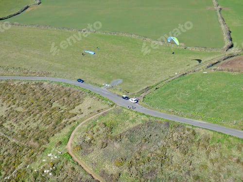 Preview: Paragliding Above Whitsand Bay, Cornwall