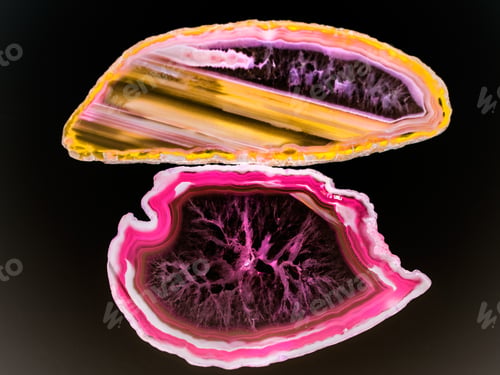 Preview: Agate- Beautiful, Colorful Slices And Texture