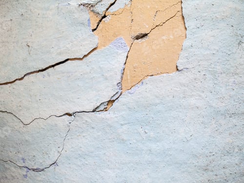 Preview: Old Wall Texture With Peeled Mortar And Cracks