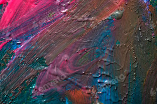Preview: Abstract Art. Hand-Painted Background. Self Made.