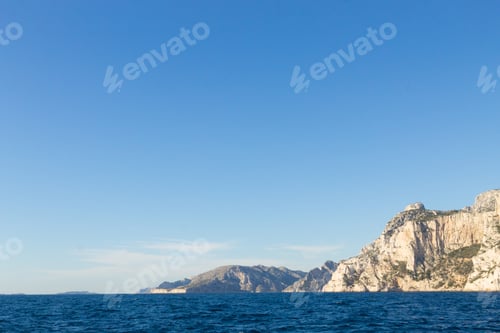 Preview: Beautiful Nature Of Calanques On The Azure Coast Of France. Calanques National Park Near Marseille
