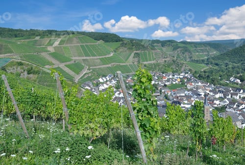 Preview: Wine Village Of Dernau In Ahr Valley Near Bad Neuenahr-Ahrweiler,Rhineland-Palatinate,Germany