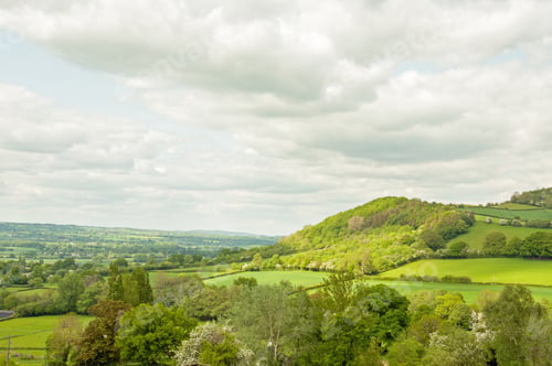 Preview: English Countryside In Herefordshire, United Kingdom.