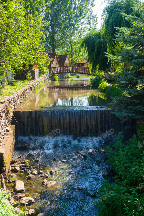 Preview: Beautiful Place With Cafe And Water Canal, Armenia