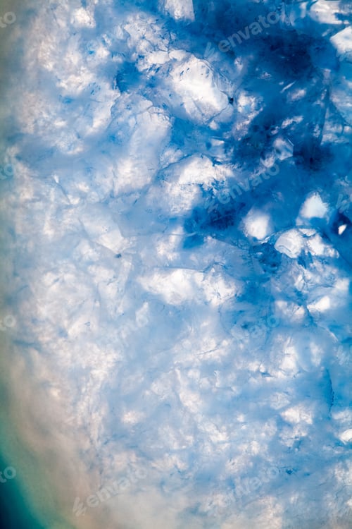 Preview: Agate And Quartz Slice - Beautiful Texture