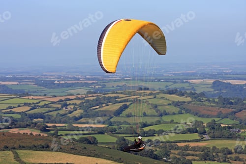 Preview: Paraglider Over Dartmoor