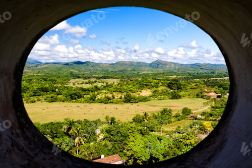 Preview: Valley De Los Ingenios - Sugar Mill Valley, Uneso World Heritage Site In Trinidad, Cuba. Famous