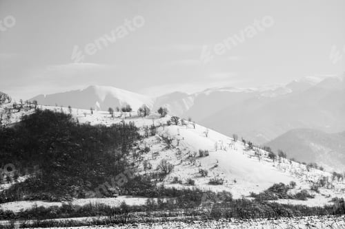 Preview: Winter Mountain Landscape