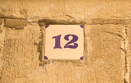 Preview: Number Twelve, Detail Of A Pair Of Information, Digit