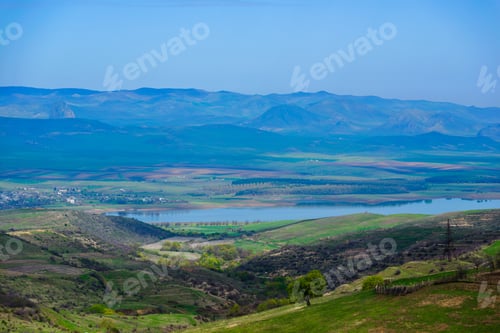 Preview: Amazing View Aghstev Reservoir, On Armenian-Azerbaijan State Border