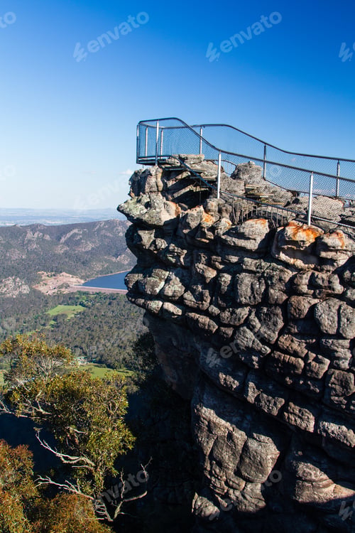 Preview: View Along The Ridges Of Grampians National Park, Victoria, Australia.