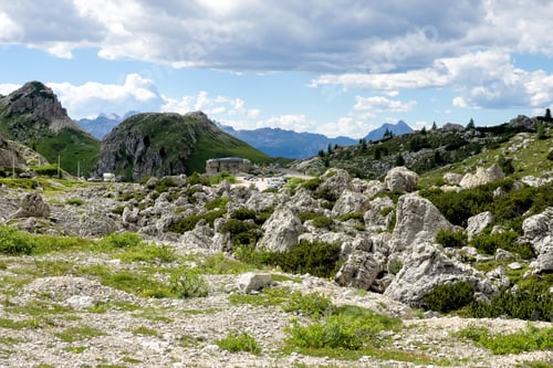 Preview: Dolomites Mountains, Passo Valparola, Cortina D'Ampezzo, Italy