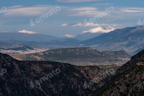 Preview: Mountain Landscape In Greece At Epirus, Tzoumerka, Karpenisi,And Zagorihori