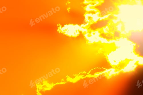 Preview: Natural Sunset Sky Background