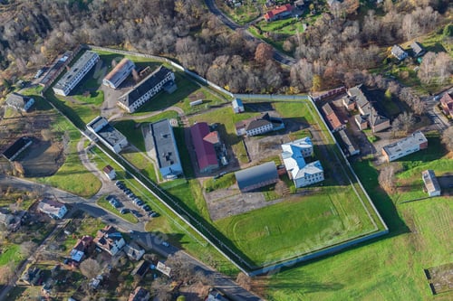 Preview: Aerial View Over The Cesis City (Latvia)