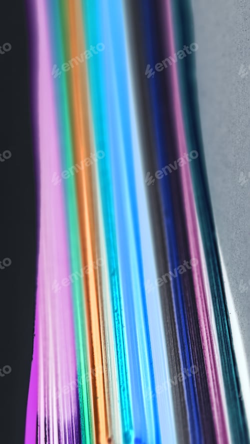 Preview: Abstract Composition And Texture From Sheet Of Colored Paper