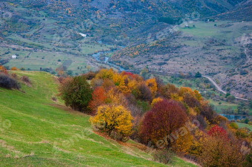 Preview: Beautiful Autumn Landscape, Lori Province, Armenia