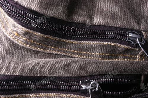 Preview: Fittings And Zips In The Backpack