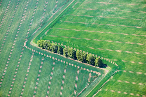 Preview: Aerial View Over The Rural Fields