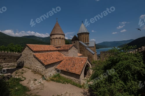 Preview: Ananuri Complex Under A Sunny Day. Georgia, The Military-Georgian Road