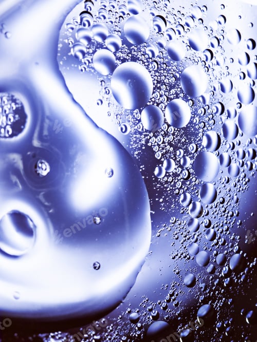 Preview: Oil Drops On A Water Surface