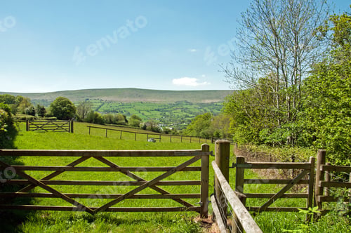 Preview: Entrance To An Agricultural Landscape.