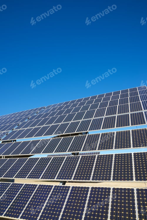 Preview: Huge Solar Panels For Electric Production In Zaragoza Province, Aragon, Spain.