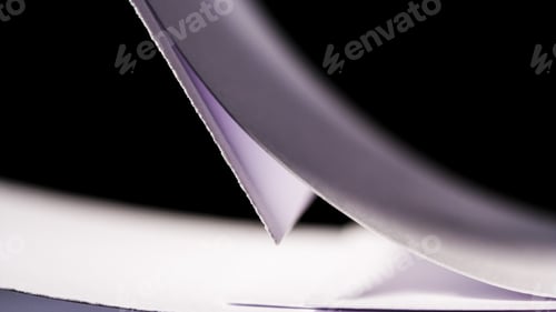 Preview: Colorful Paper Shapes. Image Has Grain Texture Visible On Maximum Size