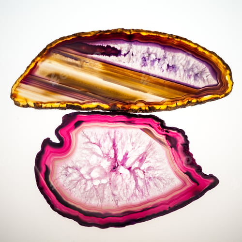 Preview: Agate- Beautiful, Colorful Slices And Texture