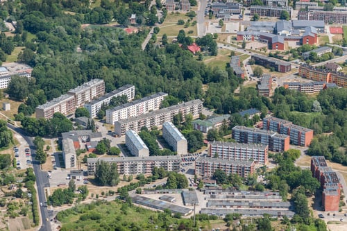 Preview: Aerial View Over The Residential Area