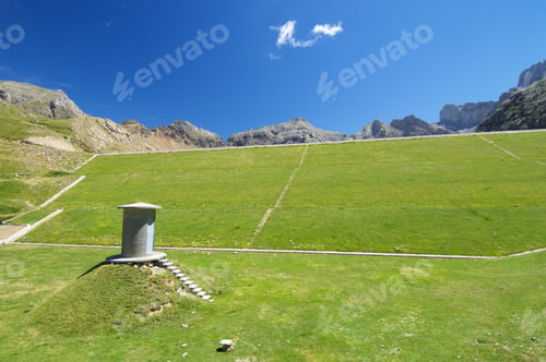 Preview: Ip Reservoir, Canfranc Valley In Pyrenees, Huesca Province In Spain.