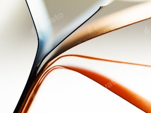 Preview: Colorful Abstract Composition With Paper, Lights And Shadows