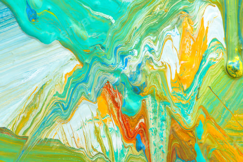 Preview: Abstract Art Background. Hand-Painted