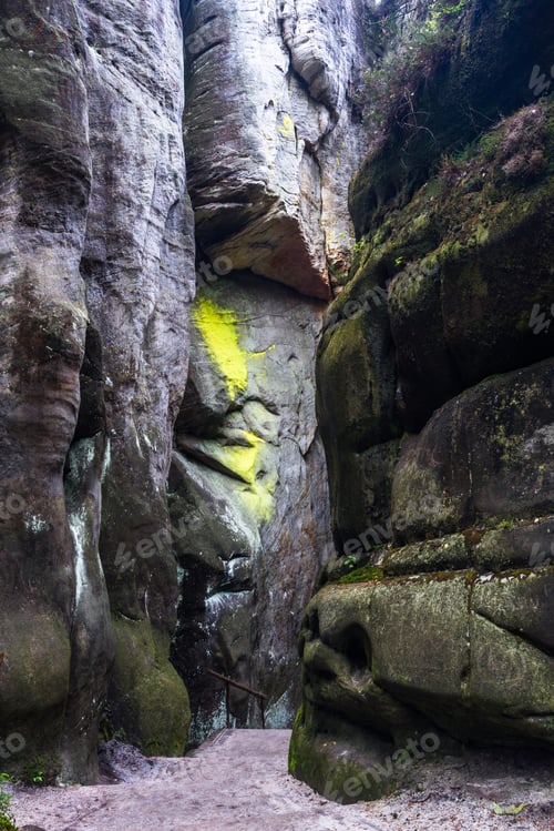 Preview: National Park Of Adrspach,Teplice Rocks. Rock Town. Czech Republic